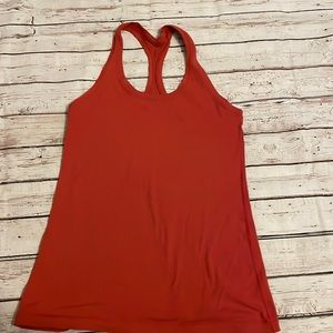 lululemon Cool Racerback Brick Red Size 10
